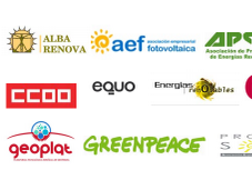 Empresas entidades europeas piden energía 100% renovable 2050