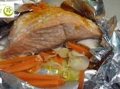 Salmón papillote