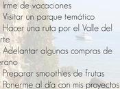 Bucket list primavera