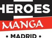 Cartel primeras actividades Heroes Manga Madrid