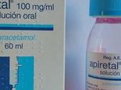 Apiretal: paracetamol infantil, dosis según edad kilos niño