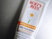 Brightening daily facial cleanser Burt's Bees, limpieza jabón.