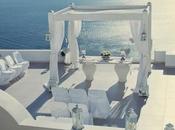 Boda Blanca Azul Santorini.