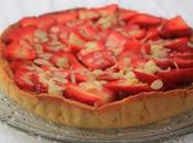 Tarta fresas almendra