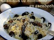 Ensalada chicharro escabeche