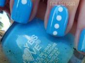 Nail Azul Punto