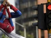 #Spiderman dejó #NuevaYork ahora pasea cielos #Bogotá #Colombia