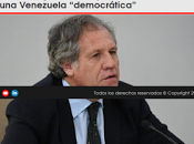 “impresentable” Luis Almagro recibe premio Freedom House,