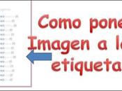 Como poner imágenes etiquetas