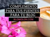 Complemento Para Fuentes Blog