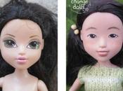 Tree Change Dolls, muñecas maquillaje para promover belleza real