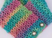 Cuello multicolor crochet