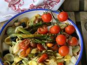 Ensalada primaveral pasta templada