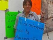 Víctima acoso sexual encadena Oficialía Mayor