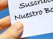 ¡¡¡Suscríbete nuestro boletín!!!