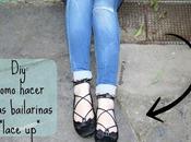 Diy: como hacer unas bailarinas "lace