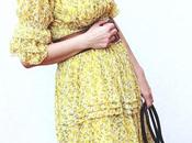 Vestido largo amarillo