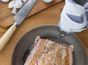 Pastel salmón queso cabra