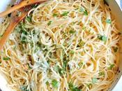 Espaguetis aglio olio