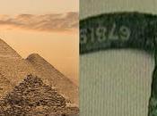 Misterioso descubrimiento placa metal grabada, pirámide egipcia