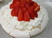 Pavlova fresas