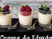 Crema limón minutos