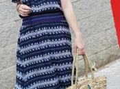 Vestido largo veraniego aires boho