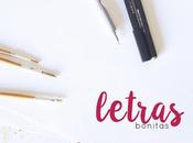 Pintando letras bonitas