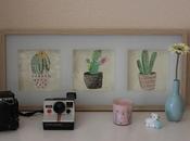 Decoración DIY: láminas cactus