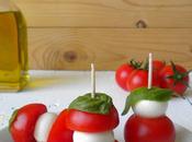 Bochetas ensalada caprese