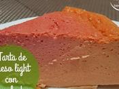 Tarta queso light remolacha azúcar