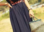 vestido largo tirantes