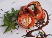 Rollitos salmon queso