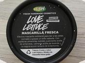 LUSH LOVE LETTUCE Mascarilla Facial Fresca