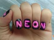 Neon lights nail