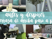 ANTES DESPUÉS terraza arriba casa Barcelona