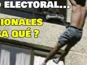 Suicidio electoral... regionales para qué?