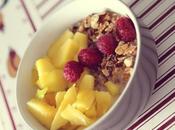 Bowl mango nueces