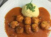 Albóndigas Pavo Tomate Cuscús