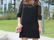 Outfit para trabajo vestido negro