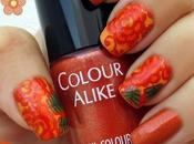 RETO COLORES (Naranja): Flores ND106