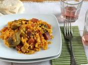 recetas arroz sencillas para alegrar familia: jamón verduras pollo