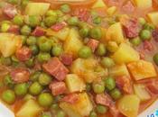 Guisantes guisados Thermomix