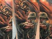 impresionantes tatuajes temáticos guerra Parte