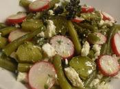 Ensalada judías verdes feta