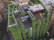 gran jardín vertical para edificio viviendas