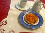 Hojaldre mandarina crema pastelera moscatel