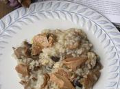 Risotto setas foie