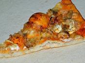 Pizza pollo rustido canela