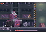 Disparos pixelados 'Omega Strike', juego exploración acción varios personajes jugables